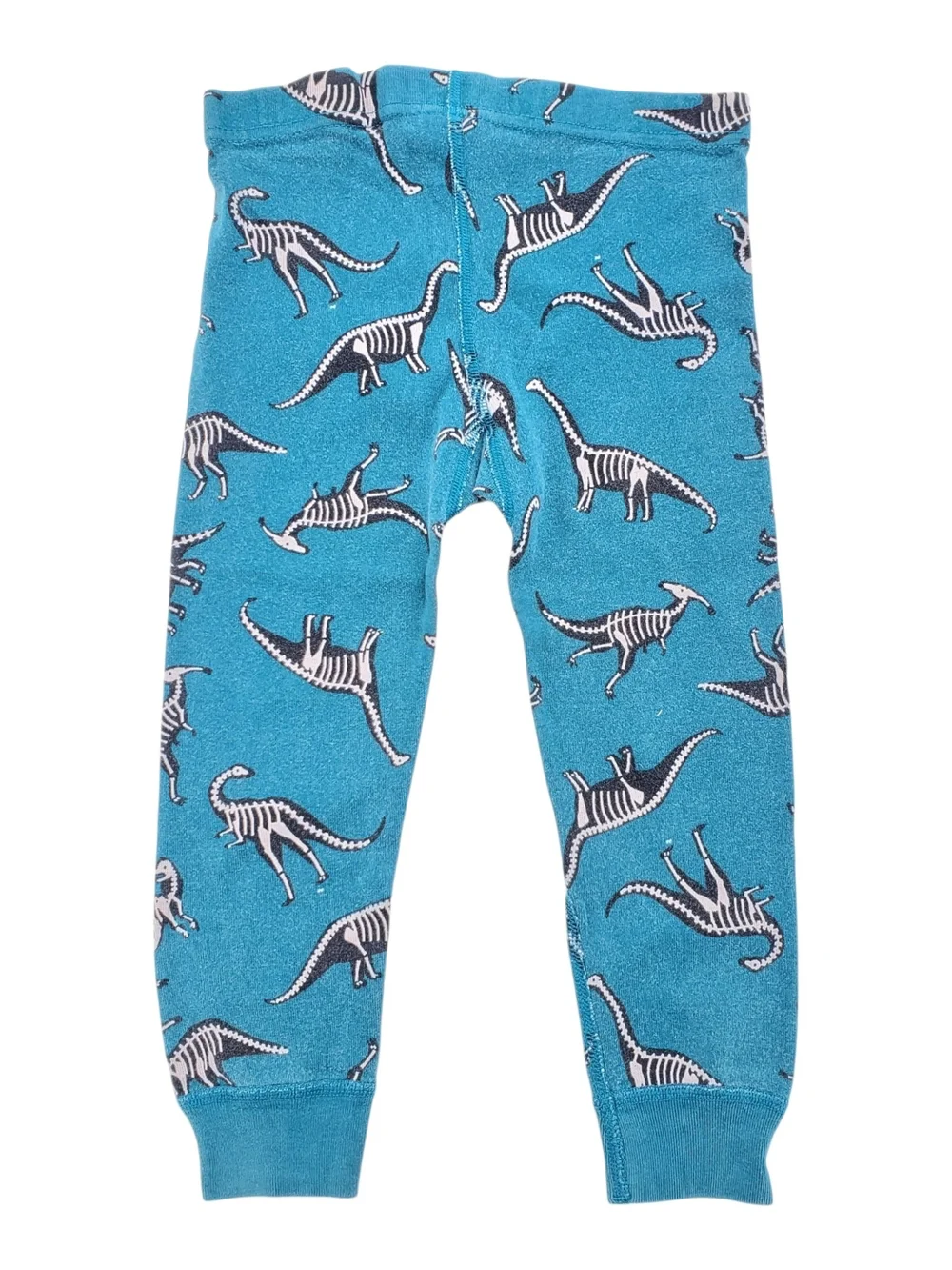 Hanna Andersson LJ Pajama Set Spooky Dinos Toddler Size 3T